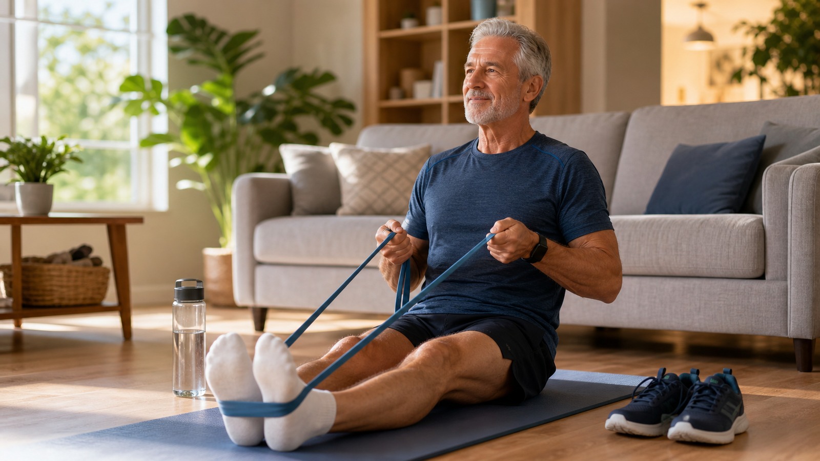 Photorealistic wellness featured image for Healthy Aging Habits That Support Strength, Energy, and Independence