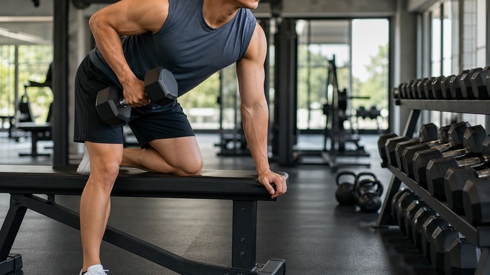 Featured image for how to build lean muscle without bulking with a professional health and fitness setting